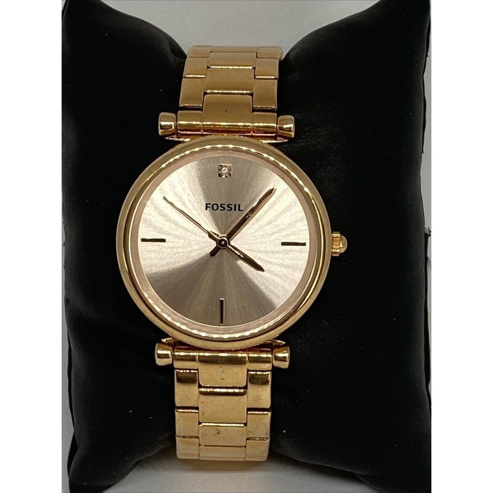 Fossil ES4441 Women's Carlie Stainless Steel Analo